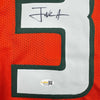 Autographed/Signed Frank Gore Miami Orange Football Jersey JSA COA by Hall of Fame Sports Memorabilia