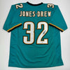 Autographed/Signed Maurice Jones-Drew Jacksonville Teal Football Jersey Beckett BAS COA