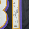 Autographed/Signed Jamal Lewis Baltimore Black Football Jersey Beckett BAS COA by Hall of Fame Sports Memorabilia