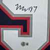 Autographed/Signed Milton Williams New England Blue Football Jersey Beckett BAS COA by Hall of Fame Sports Memorabilia