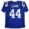 Autographed/Signed Dallas Clark Indianapolis Blue Football Jersey JSA COA by Hall of Fame Sports Memorabilia