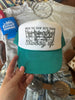 When The Going Gets Tough Trucker Hat by Wild Junkie