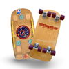 Lonnie Toft OUTRAGEOUS 8-WEELER Limited Edition, Hand-Painted Deck (PRE-ORDER, JANUARY 2027) by Brand-X Skateboards