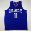 Autographed/Signed John Wall Los Angeles Blue Basketball Jersey JSA COA