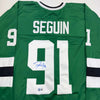 Autographed/Signed Tyler Seguin Dallas Green Hockey Jersey Beckett BAS COA by Hall of Fame Sports Memorabilia