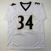Autographed/Signed Ricky Williams Smoke Weed Everyday Inscribed New Orleans White Football Jersey JSA COA