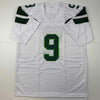 Autographed/Signed Kenneth Walker III Michigan State White College Football Jersey Beckett BAS COA