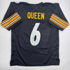 Autographed/Signed Patrick Queen Pittsburgh Black Football Jersey JSA COA by Hall of Fame Sports Memorabilia
