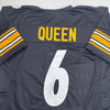 Autographed/Signed Patrick Queen Pittsburgh Black Football Jersey JSA COA by Hall of Fame Sports Memorabilia