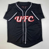 Autographed/Signed Thug Rose Namajunas UFC MMA Black Ultimate Fighting Jersey Shirt PSA/DNA COA