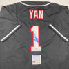 Autographed/Signed Petr Yan UFC MMA Black Ultimate Fighting Jersey Shirt PSA/DNA COA