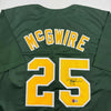 Autographed/Signed Mark McGwire Oakland Green Baseball Jersey Beckett BAS COA by Hall of Fame Sports Memorabilia