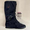 Autographed/Signed Ric Flair Navy WWE WWF Wrestling Boot/Shoe JSA COA Auto