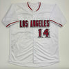 Autographed/Signed Logan O'Hoppe Los Angeles LA Anaheim White Baseball Jersey Beckett BAS COA