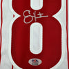Autographed/Signed Shane Victorino Philadelphia Pinstripe Baseball Jersey PSA COA by Hall of Fame Sports Memorabilia