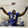 Autographed/Signed Ray Lewis Baltimore Ravens 16x20 Football Photo JSA COA #4