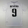 Autographed/Signed Karim Benzema Real Madrid 2022-23 White Soccer Jersey Beckett BAS COA