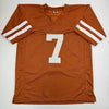 Autographed/Signed Isaiah Bond Texas Orange College Football Jersey JSA COA by Hall of Fame Sports Memorabilia
