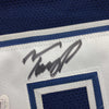Autographed/Signed Tony Pollard Dallas Blue Football Jersey JSA COA