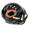 Autographed/Signed Brian Urlacher HOF 18 Chicago Bears Mini Football Helmet JSA COA by Hall of Fame Sports Memorabilia