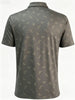 "Get Bucked" Golf Polo - Brown by Bow Crew Apparel - Bow Hunting Lifestyle Apparel