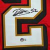 Autographed/Signed Patrick Willis San Francisco Red Alternate Football Jersey Beckett BAS COA