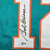 Autographed/Signed Bob Griese Miami Teal Football Jersey JSA COA by Hall of Fame Sports Memorabilia