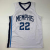 Autographed/Signed Desmond Bane Memphis White Basketball Jersey JSA COA