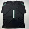 Autographed/Signed Ahmad Sauce Gardner New York Black Football Jersey Beckett BAS COA