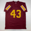 Autographed/Signed Troy Polamalu USC Southen Cal Maroon College Football Jersey Beckett BAS COA
