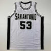 Autographed/Signed Artis Gilmore HOF 11 San Antonio White Basketball Jersey JSA COA