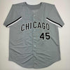 Autographed/Signed Garrett Crochet Chicago Grey Baseball Jersey Beckett BAS COA