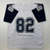 Autographed/Signed Jason Witten Dallas White Color Rush Football Jersey Beckett BAS COA