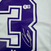 Framed Autographed/Signed Roberto Carlos 35x39 Real Madrid White Soccer Jersey Beckett BAS COA #2