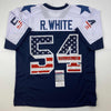 Autographed/Signed Randy White HOF 94 Dallas America's Team Football Jersey JSA COA