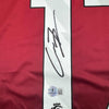 Autographed/Signed Alejandro Garnacho Manchester United Red Soccer Jersey Beckett BAS COA #3