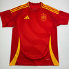 Autographed/Signed Lamine Yamal Spain Red World Cup Soccer Futbol Jersey Beckett BAS COA