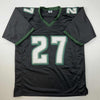 Autographed/Signed Malcolm Jenkins Philadelphia Black Football Jersey Beckett BAS COA