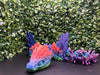 3D Printed Articulated Cinderwing Dragon Multicolor Fantasy Collectible With Flexible Movement by Everyday Customs Co.