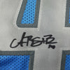 Autographed/Signed Amon-Ra St. Brown Detroit Blue Football Jersey Beckett BAS COA