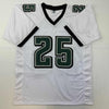 Autographed/Signed LeSean McCoy Philadelphia White Football Jersey Beckett BAS COA
