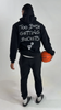 Too Busy Getting Buckets - Hoodie - Black by Bigger Than Basketball