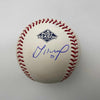 Autographed/Signed Jose Altuve 2019 Post Season Rawlings Official Major League Baseball ROML JSA COA Auto