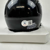 Autographed/Signed Brandon Graham Philadelphia Eagles Eclipse Alternate Mini Football Helmet Beckett BAS COA