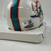 Autographed/Signed Raheem Mostert Miami Dolphins Mini Football Helmet Beckett BAS COA