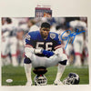 Autographed/Signed Lawrence Taylor New York Giants 11x14 Football Photo JSA COA #5