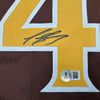 Autographed/Signed Luis Arraez San Diego Brown Baseball Jersey Beckett BAS COA by Hall of Fame Sports Memorabilia