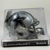 Autographed/Signed Rico Dowdle Dallas Cowboys Mini Football Helmet JSA COA by Hall of Fame Sports Memorabilia