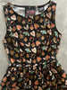 Flaming Hearts Midi Dress by Retrolicious