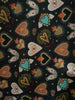 Flaming Hearts Midi Dress by Retrolicious